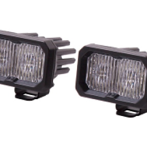 Комплект противотуманных LED-фар SS2 Pro SAE с белой подсветкой